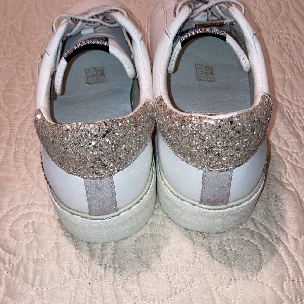 ❗️SALE❗️Slip on VH sneakers Vintage Havana Glitter Sparkle Pink Women’s Size 10 - Picture 14 of 17